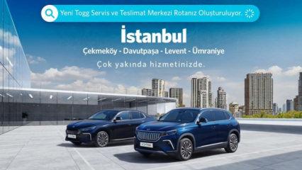 Togg İstanbul servis merkezlerine 4 yeni nokta ekleyecek