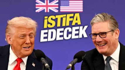 Trump'tan son dakika İngiltere duyurusu! T&uuml;m &uuml;lkeyi karıştırdı: Starmer istifa edecek