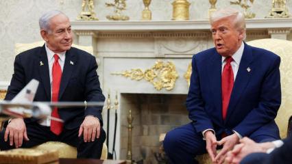 Trump'tan Netanyahu'ya 'k&uuml;&ccedil;&uuml;k &ccedil;aplı saldırı' desteği