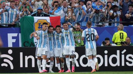 Unutulmayacak performans! Arjantin Messi'nin şovuyla kazandı