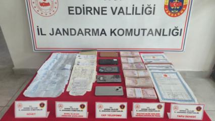 Keşan&rsquo;da tefeci şebekesine darbe: 2 aylık takip milyonluk senetlerle bitti!