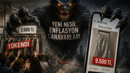 Yeni nesil enflasyon canavarları: 2 Bin TL'lik kıyafet nasıl 9.500 TL oluyor?