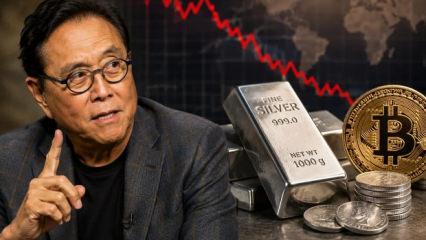 Altın ve g&uuml;m&uuml;ş kurdundan &ccedil;arpıcı tahmin: Robert Kiyosaki bakın neyi bekliyor!