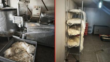 Ankara'da 9 ton bozuk s&uuml;t ve s&uuml;t &uuml;r&uuml;n&uuml; ele ge&ccedil;irildi