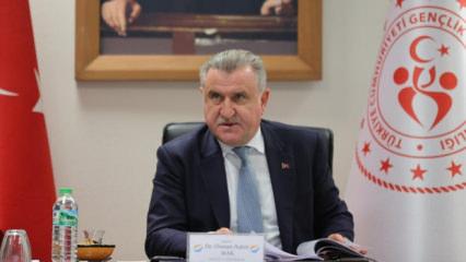 Bakan Bak'tan milli &ouml;zel sporcular i&ccedil;in tebrik mesajı
