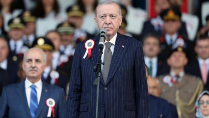 Cumhurbaşkanı Erdoğan, mezun olan polislere seslendi