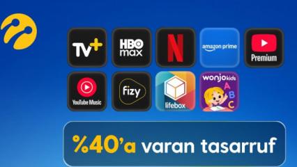 En pop&uuml;ler uygulamalar, tek pakette ve tek faturayla Turkcell One'da