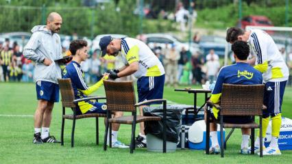 Fenerbah&ccedil;e'de futbolcular laktat testinden ge&ccedil;ti