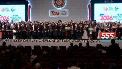 FSMV&Uuml;'de mezuniyet heyecanı yaşandı