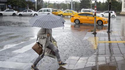 G&ouml;k g&uuml;r&uuml;lt&uuml;l&uuml; sağanak yağış geliyor: Meteoroloji'den son dakika uyarısı!