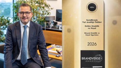 Katılım Emeklilik'e Brandverse Awards&rsquo;ten Altın &Ouml;d&uuml;l