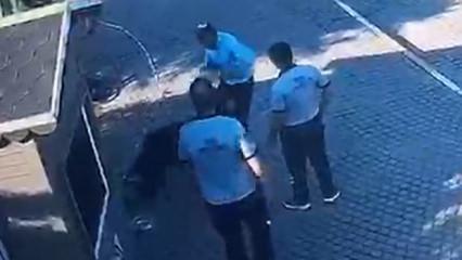 &Ouml;nce k&ouml;peğe sonra g&uuml;venliğe saldırdı: Mahkeme affetmedi!
