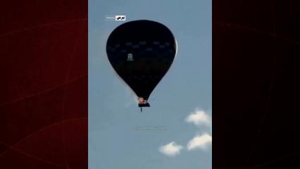  Brezilya'da sıcak hava balonu alev alarak d&uuml;şt&uuml;: 8 kişi hayatını kaybetti