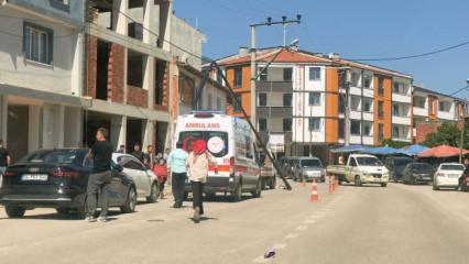 Montaj yaparken elektrik akımına kapılarak &ouml;ld&uuml;
