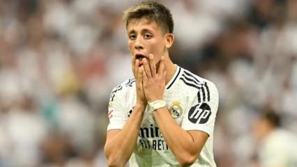 Mourinho yine yaptı yapacağını! Real Madrid'de Arda G&uuml;ler'i bekleyen tehlike