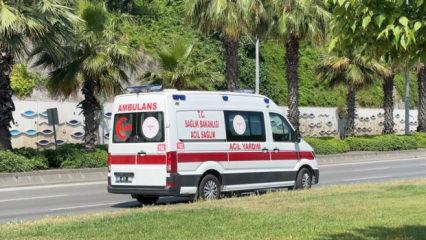 Samsun'da zincirleme trafik kazası: 1 yaralı
