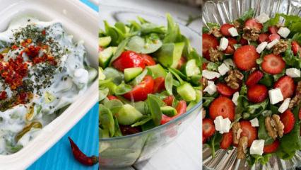 Semizotuyla yapılan 3 farklı salata tarifi