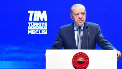 Cumhurbaşkanı Erdoğan: Bir yılda yaptığımız ihracatı artık bir haftada yapıyoruz