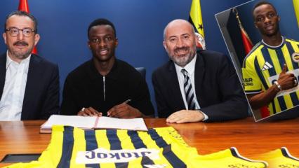 Son dakika:  Fenerbah&ccedil;e, Amara Diouf ile 5 yıllık s&ouml;zleşme imzaladı
