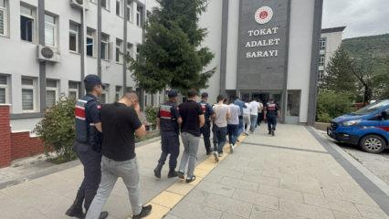 Tokat merkezli uyuşturucu operasyonunda 36 ş&uuml;pheli adliyeye sevk edildi
