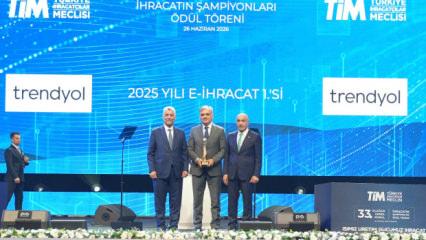 Trendyol, &uuml;st &uuml;ste &uuml;&ccedil;&uuml;nc&uuml; kez T&uuml;rkiye&rsquo;nin e-ihracat şampiyonu