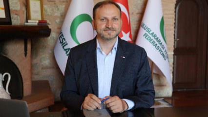 Uyuşturucu ile M&uuml;cadele G&uuml;n&uuml;&rsquo;nde Yeşilay Başkanı Mehmet Din&ccedil;&rsquo;ten topluma &ccedil;ağrı