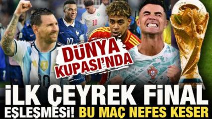 2026 D&uuml;nya Kupası'nda ilk &ccedil;eyrek final eşleşmesi! Bu ma&ccedil; nefes keser