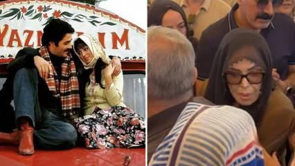 Al yazmalısından İlyas'ına son veda: T&uuml;rkan Şoray Kadir İnanır'ın cenazesinde zor anlar yaşadı