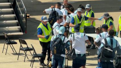 Arjantin Milli Takımı Miami'de dedekt&ouml;rle arandı, Messi'nin tepkisi g&uuml;ndem oldu!