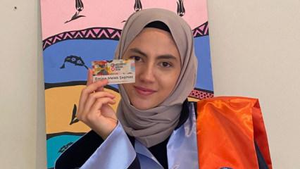 Emine&rsquo;nin kep takma hayali ger&ccedil;ek oldu