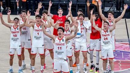 Fransa'yı deviren T&uuml;rkiye U17 Basketbol Takımımız D&uuml;nya Kupası'nda yarı finalde!