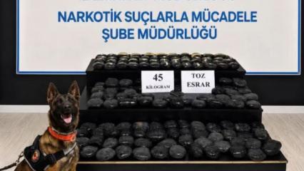 Hakkari'de aranan şahıs 45 kilo uyuşturucuyla yakalandı