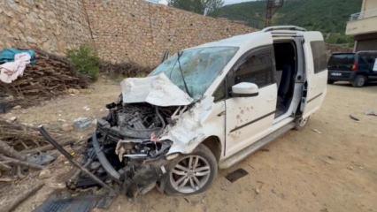 Hakkari'de trafik kazası: 3 yaralı