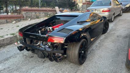 Tamir etmek i&ccedil;in aldığı 15 milyon liralık l&uuml;ks otomobille cipe &ccedil;arpıp ka&ccedil;tı