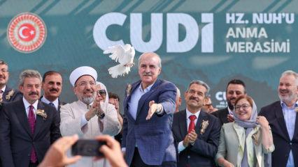Kurtulmuş'tan Cudi Dağı'nda mesaj: Artık bu dağlarda ağıtların sesleri y&uuml;kselmeyecek