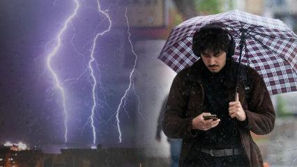 Meteoroloji'den 5 il i&ccedil;in uyarı: Sel riski y&uuml;ksek!