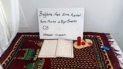 Adana'da muska ve b&uuml;y&uuml; yapan şebeke &ccedil;&ouml;kertildi! İşlem &uuml;creti dikkat &ccedil;ekti