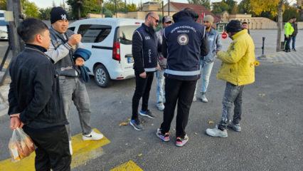 Nevşehir'de 25 ka&ccedil;ak g&ouml;&ccedil;men yakalandı