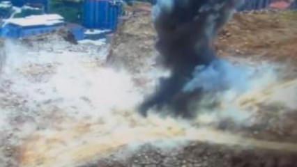 Şırnak'ta şantiye alanında bulunan 2 roketatar m&uuml;himmatı imha edildi