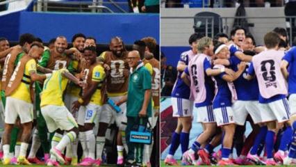Son 16 yolunda kritik ma&ccedil;! Brezilya-Japonya: Muhtemel 11'ler