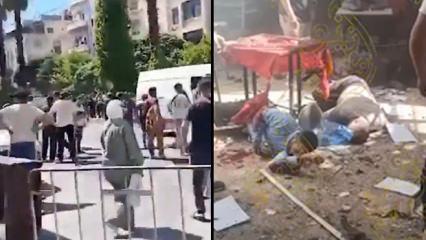 Son dakika... Şam'da bir kafede patlama