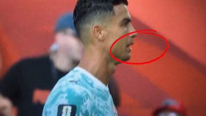 Sosyal medyayı sallayan g&ouml;r&uuml;nt&uuml;! Ronaldo Besmele mi &ccedil;ekti?