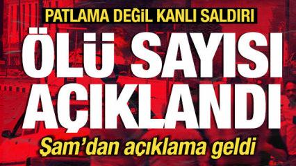 Suriye'de kanlı saldırı! Şam'dan son dakika a&ccedil;ıklama geldi! &Ouml;l&uuml; sayısı a&ccedil;ıklandı