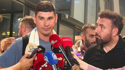 Trabzonspor'un yeni transferi Ruslan Malinovsky şehre indi! İşte ilk s&ouml;zleri