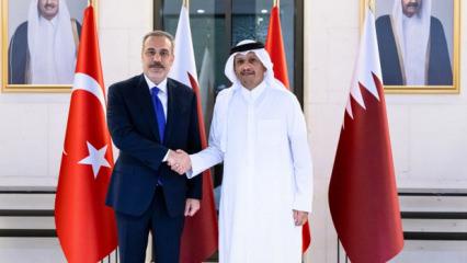 T&uuml;rkiye ve Katar'dan kritik g&ouml;r&uuml;şme!