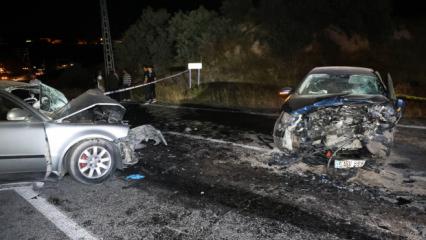 Nevşehir'de hatalı sollama faciası: 1 &ouml;l&uuml;, 5 yaralı 