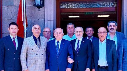Yal&ccedil;ın Top&ccedil;u'dan ANKESOB Başkanı H&uuml;seyin Ar&rsquo;a hayırlı olsun ziyareti