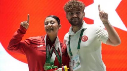 16 yaşında d&uuml;nya şampiyonu oldu! Bakan Bak'ın kararıyla ismi &ouml;l&uuml;ms&uuml;zleştirildi