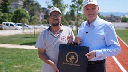 3,5 milyon TL'lik altını teslim etmişti! Temizlik iş&ccedil;isine 1 maaş ikramiye