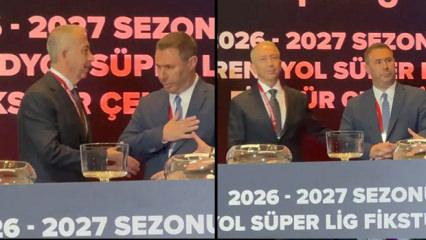 Fikst&uuml;r &ccedil;ekiminde gergin anlar! Uzatılan el havada kaldı...